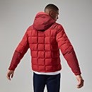 Men's Menahan Insulated Hooded Jacket - Dark Red