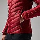 Men's Tephra Stretch Reflect Jacket - Dark Red