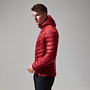 Men's Tephra Stretch Reflect Jacket - Dark Red