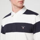 GANT Striped Cotton-Jersey Rugby Shirt