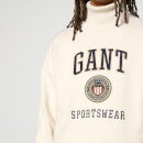 GANT Crest Shield Cotton and Wool-Blend Jumper