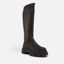 Steve Madden Mana Leather Knee-High Platform Boots - UK 3