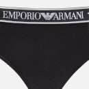 Emporio Armani Two-Pack Stretch-Cotton Brazilian Briefs - M