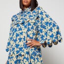 Stella Nova Women's Loan Mae Dress - Bright Blue/Creme - DK 34/UK 8