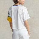 Polo Ralph Lauren Women's Ng Crp T-Short Sleeve-T-Shirt - White - XS