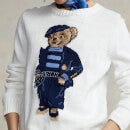 Polo Ralph Lauren Polo Bear Cotton and Linen-Blend Knit Jumper