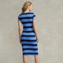 Polo Ralph Lauren Striped Stretch-Modal and Cotton-Blend Dress - S