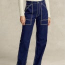 Polo Ralph Lauren Marge Denim Straight-Leg Jeans - UK 6