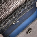 HVISK Crane Metallic Faux Textured-Leather Bag