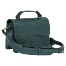 HVISK Renei Metallic Faux Textured-Leather Bag