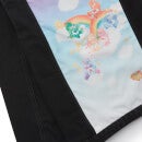 Care Bears In The Clouds Embroidered Denim Jacket - Black