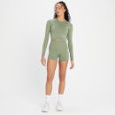 MP Women's Shape Seamless Booty Shorts - Washed Jade - XL