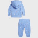 Polo Ralph Lauren Baby's Cotton-Piqué Joggers and Hoodie Set
