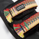 Lanvin X Suicoke Curb Jacquard, Nubuck and Canvas Sandals - UK 7