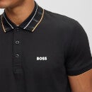 Hugo Boss Paule Contrast Trim Cotton-Blend Polo Shirt - XL