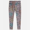 Guess Girls' Leopard-Print Stretch-Jersey Leggings - 10 Years