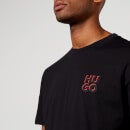 HUGO Dimento Logo-Printed Cotton T-Shirt - L