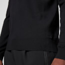 HUGO San Pepe Long-Sleeve Wool Polo Shirt - S