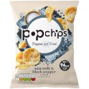 Popchips Sea Salt & Black Pepper 24 x 23g