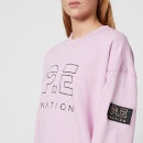 P.E Nation Heads Up Loopback Organic Cotton-Jersey Sweatshirt - S