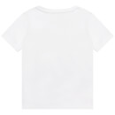 Hugo Boss Boys' Monochrome Cotton-Blend T-Shirt - 4 Years