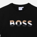 Hugo Boss Boys' Ombre Logo-Detailed Cotton-Blend T-Shirt - 12 Years