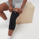 Bezszwowy rękaw treningowy na kolano z kolekcji MP (1 sztuka) – czarny - S