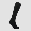 Športové lýtkové ponožky MP – čierne - UK 2-5
