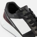 Valentino Shoes Eros Leather Basket Trainers  - UK 7