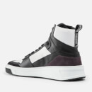 Valentino Shoes Eros Hi-Top Leather-Blend Trainers - UK 7