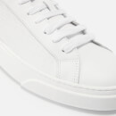 Valentino Shoes Stan Leather-Blend Trainers - UK 7.5