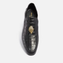 Kurt Geiger London Hugh Eagle Croc-Effect Leather Loafers - UK 7