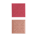 Rock & Roll Beauty Def Leppard VIP Backstage Pass Blush & Highlighter Duo - British Flag