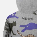 KENZO Boys Tracksuit Jacket - Grey Marl - 8 Years