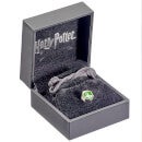 Harry Potter Sterling Silver Slytherin House Shield Spacer Bead