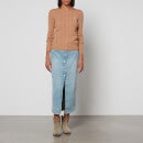 Polo Ralph Lauren Julianna Cable-Knit Wool and Cashmere-Blend Jumper - XL