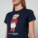 Polo Ralph Lauren Embellished Bear Cotton-Jersey T-Shirt