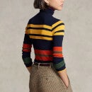 Polo Ralph Lauren Striped Jersey Turtleneck T-Shirt - XL