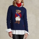 Polo Ralph Lauren Bear Wool-Blend Intarsia-Knit Jumper - XS
