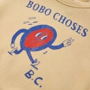BoBo Choses Kids’ Walking Clock Fleece Back Cotton Sweatshirt