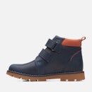 Clarks Kids' Heath Leather Boots - UK 7 Toddler