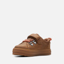 Clarks Toddler Nova Bar Leather Shoes - UK 4 Baby