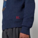 Polo Ralph Lauren Polo Bear Cotton and Linen-Blend Jumper - L