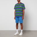 Polo Ralph Lauren Logo-Embroidered Striped Cotton-Jersey T-Shirt