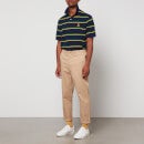 Polo Ralph Lauren Striped Cotton-Piqué Polo Shirt - S