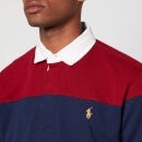 Polo Ralph Lauren Striped Cotton-Jersey Rugby Top - S