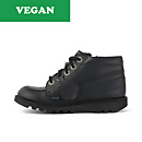 Junior Unisex Kick Hi Vegan Black