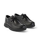 Youth Mens Reasan Moc Leather Black
