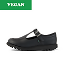 Youth Womens Kick T-Bar Vegan Black