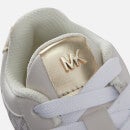 Michael Kors Girls’ Allie Jogger Faux Leather Trainers - UK 10.5 Kids